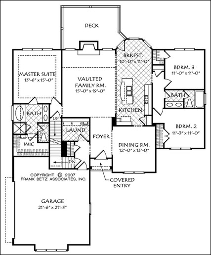 Lake Pointe House Floor Plan Frank