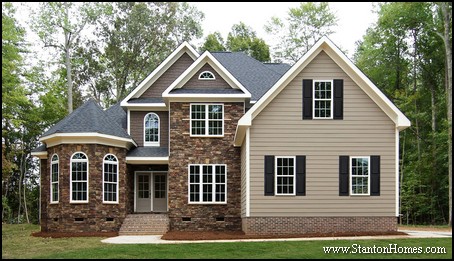 One Or Two Front Doors Dual Entry Design North Carolina Homes